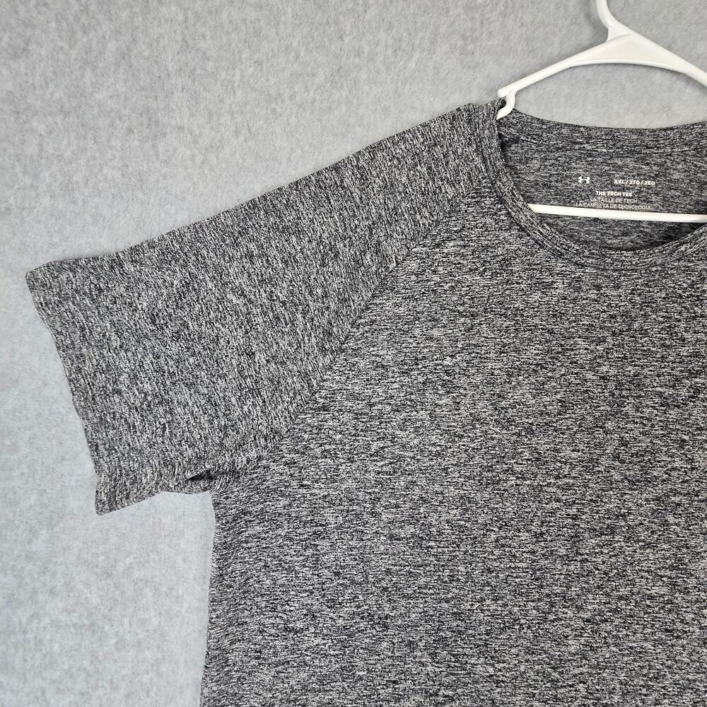 🌼Under Armour Shirt Mens Size XXL The Tech Tee Gray - Picture 4 of 14